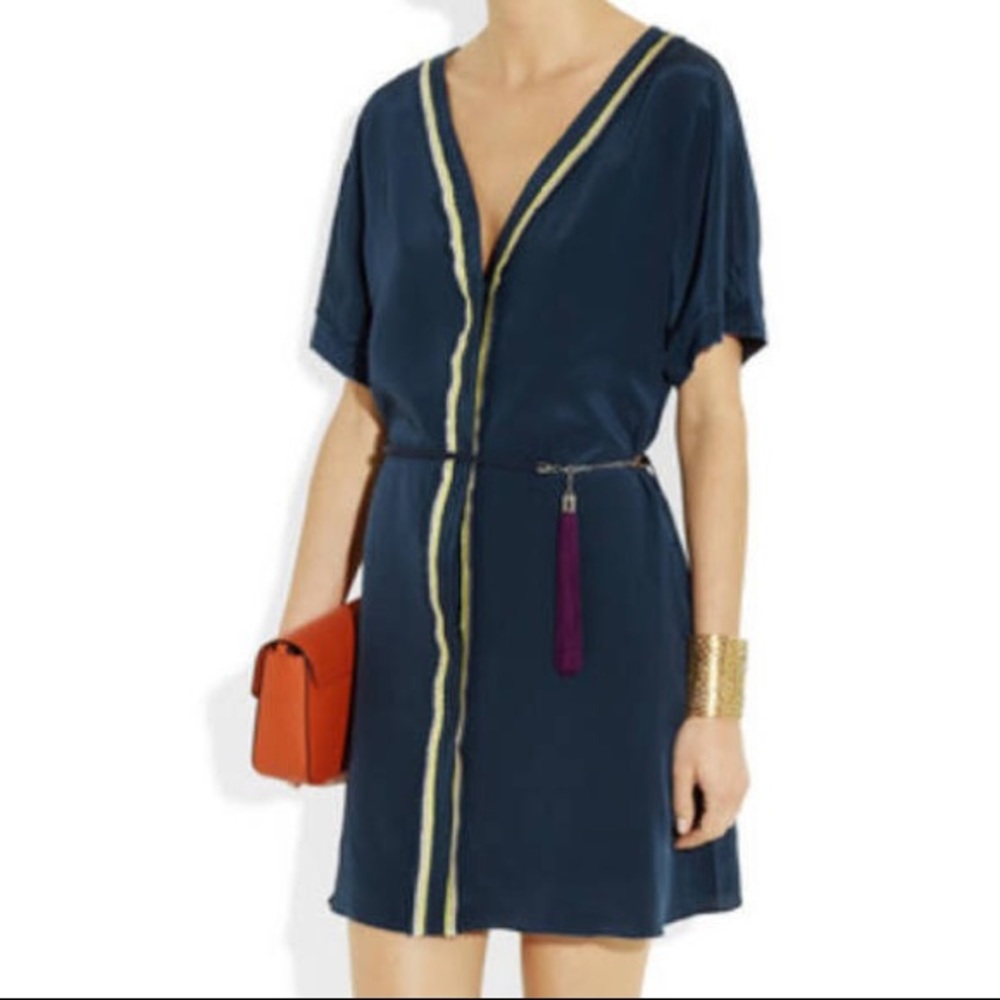 ELIZABETH & JAMES Karina Silk dress